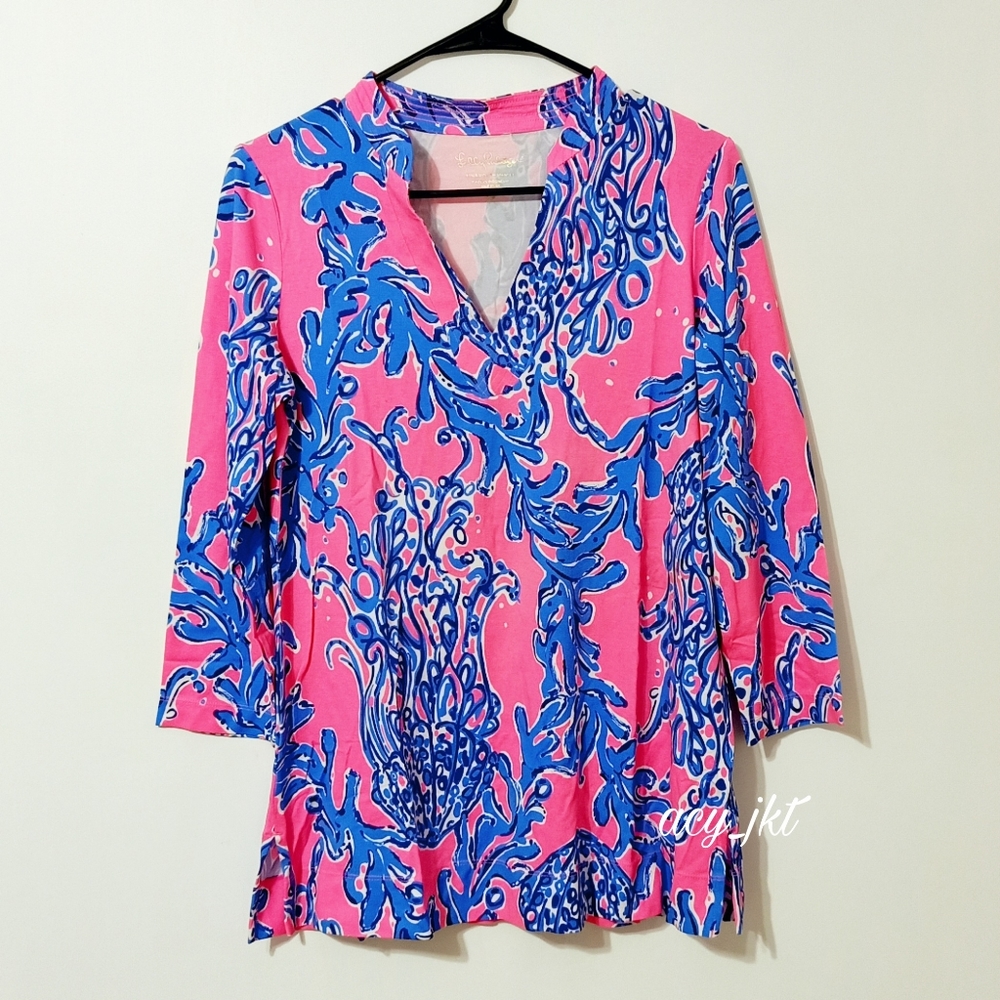 Lilly Pulitzer UPF 50+ Vero Tunic Top